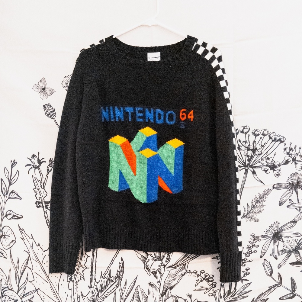 Nintendo N64 Knit Sweater 🎮